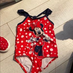 minnie mouse toddler bathing suit